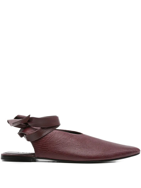  A.emery Maude Flat Pumps - Red 
