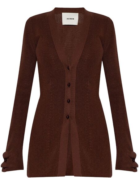  Aeron Baxter Maxi Cardigan - Brown 