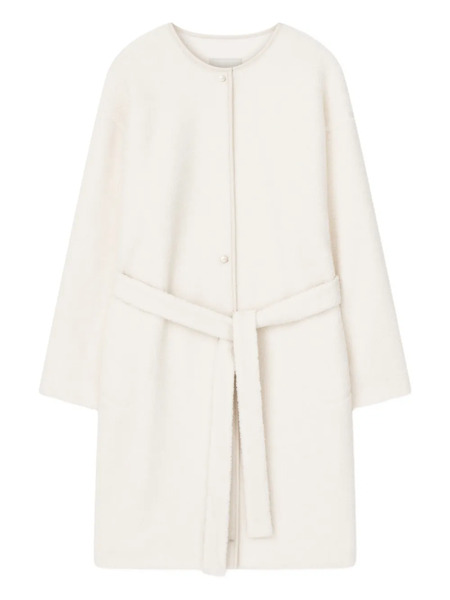  Aeron Blizzard Belted Coat - Neutrals 