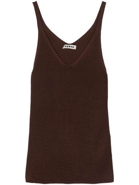  Aeron Freesia Knitted Top - Brown 