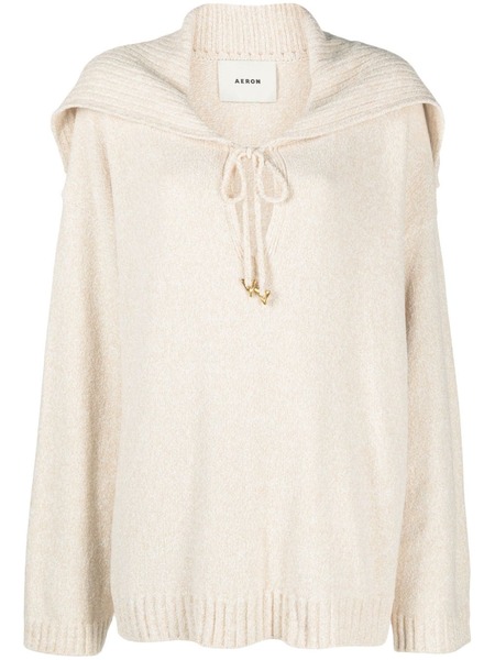  Aeron Pearl Cape-style Jumper - Neutrals 