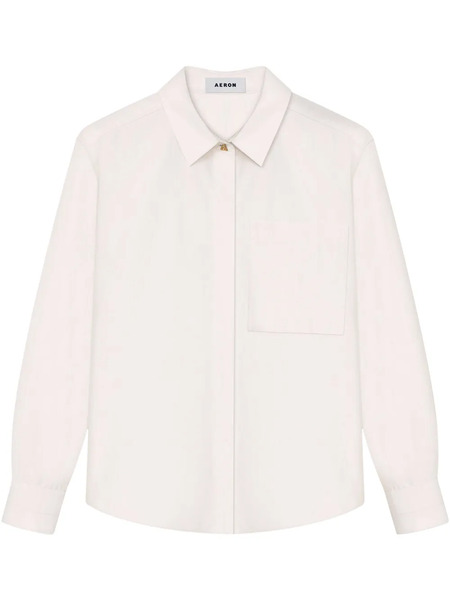  Aeron Poplin Shirt - Neutrals 