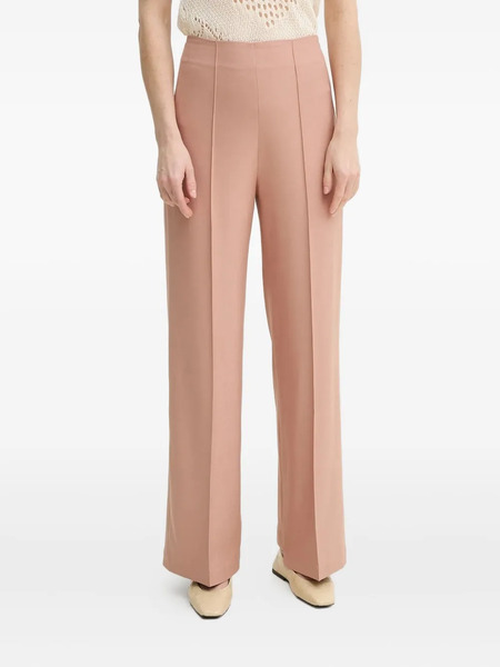  Aeron Wrap-front Split-hem Trousers - Pink 
