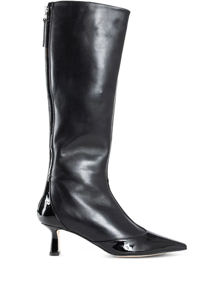  Aeyde Alexis Pointed Toe Boots - Black 