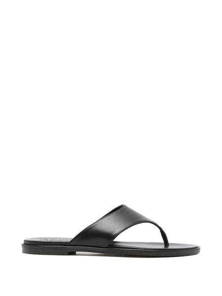  Aeyde Amaya Flat Sandals - Black 