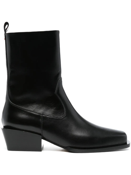  Aeyde Bill 60mm Leather Boots - Black 