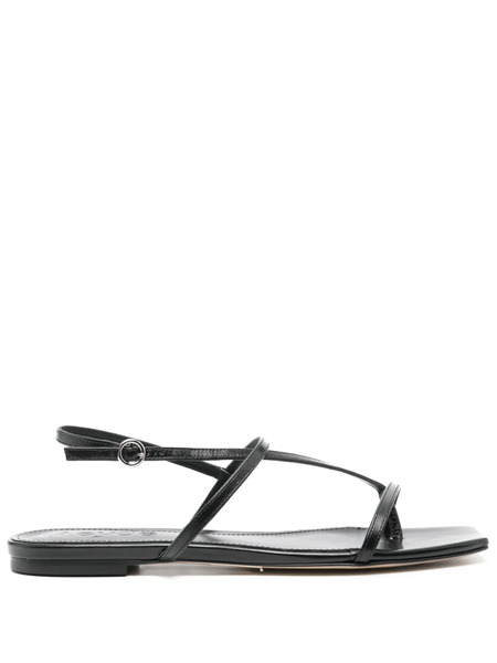  Aeyde Ella Flat Sandals - Black 