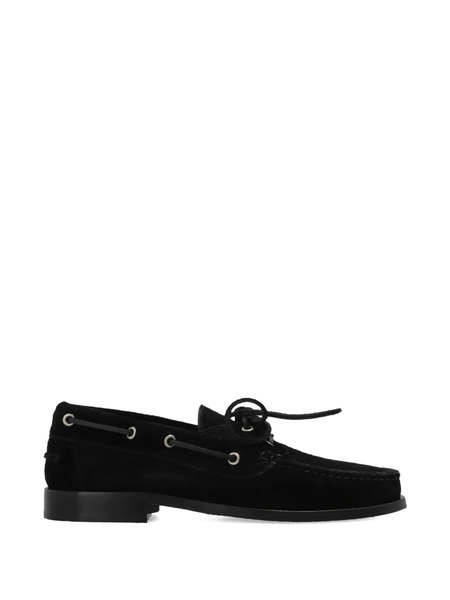  Aeyde Harris Boat Shoes - Black 