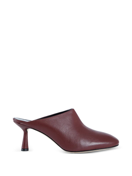  Aeyde Mila Leather Mules - Red 