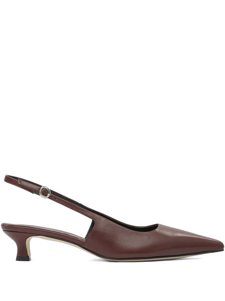  Aeyde 35mm Catrina Slingback Pumps - Red 