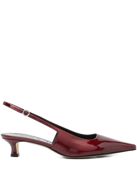  Aeyde 35mm Catrina Slingback Pumps - Red 