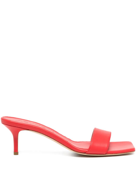  Aeyde 70mm Ilvy Sandals - Red 