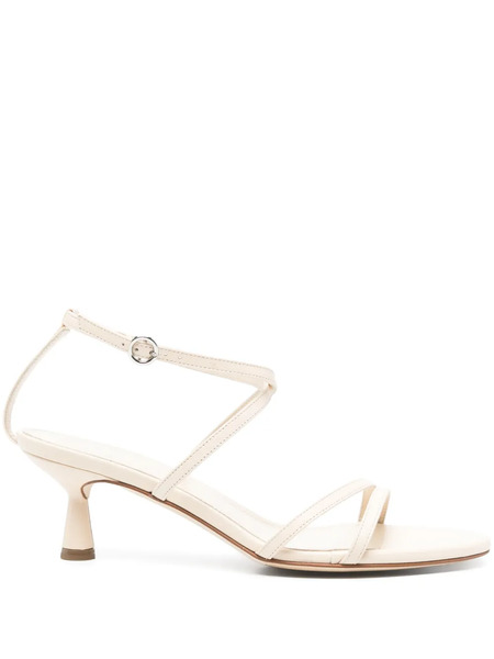  Aeyde 50mm Leather Sandals - Neutrals 