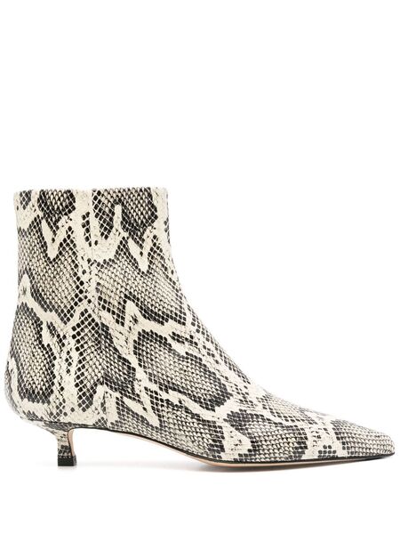  Aeyde 40mm Sofie Ankle Boots - Neutrals 