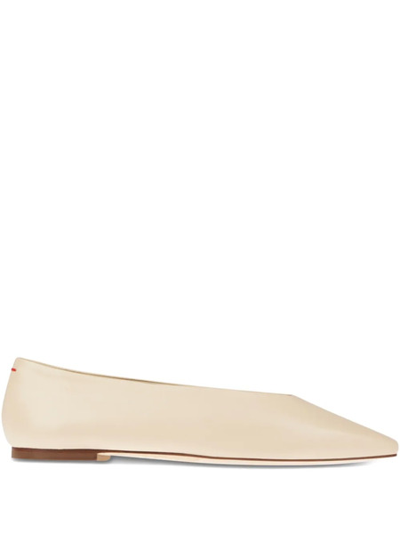  Aeyde Pointed-toe Ballet Flat - Neutrals 