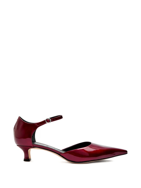  Aeyde Tillie Pointed Toe Strap Pumps - Red 