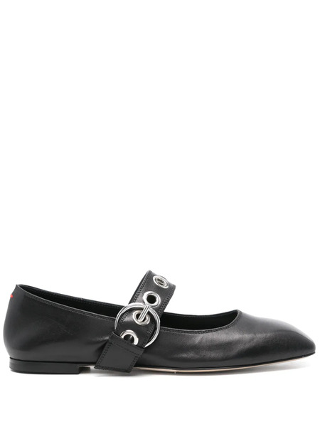 Aeyde Uma Ballet Flats - Black 