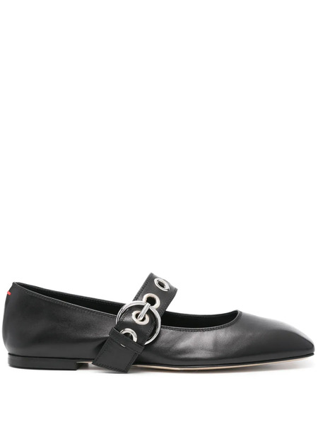  Aeyde Uma Ballet Flats - Black 