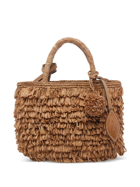  Afar Fringed-detail Tote Bag - Neutrals 