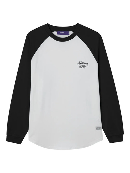  Aftermaths Baseball-sleeve Long-sleeve T-shirt - White 
