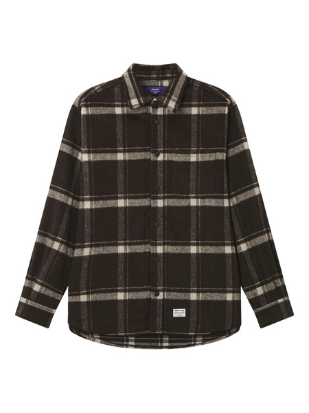  Aftermaths Checked Pocket Shirt - Brown 
