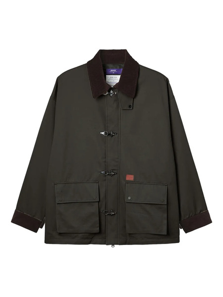  Aftermaths Corduroy Trim Pocket Jacket - Brown 