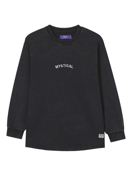  Aftermaths Embroidered Long-sleeve Sweater - Black 