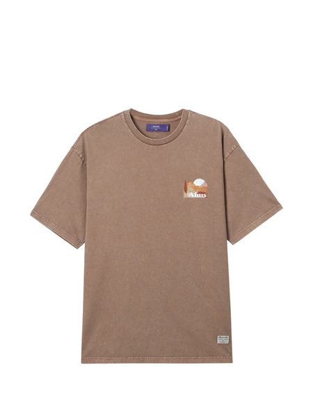 Aftermaths Graphic-print T-shirt - Brown 