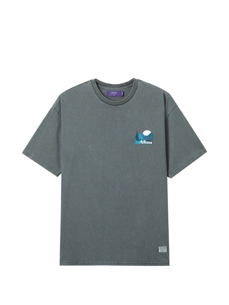  Aftermaths Landscape-print T-shirt - Grey 