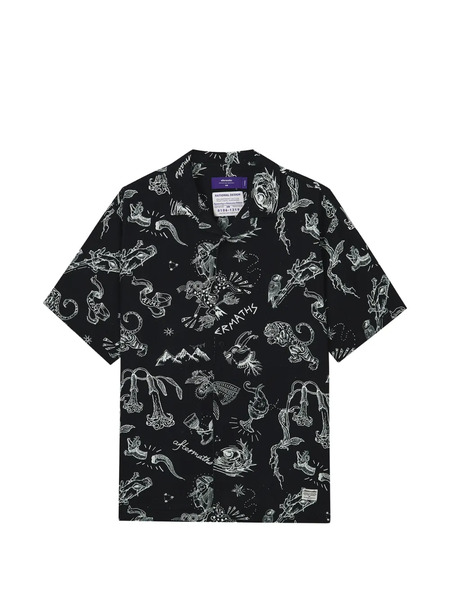  Aftermaths Patterned Short-sleeve Shirt - Black 