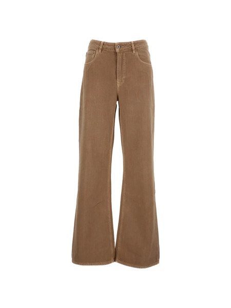  Ag Jeans Logo-patch Jeans - Brown 
