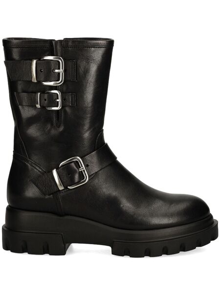  Agl Leather Boots - Black 