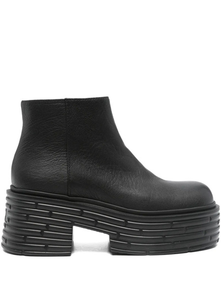  Agl 70mm Round-toe Boots - Black 