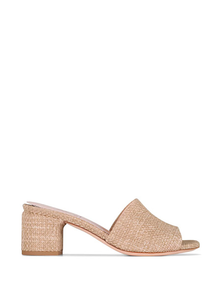  Agl Woven Open-toe Sandals - Neutrals 