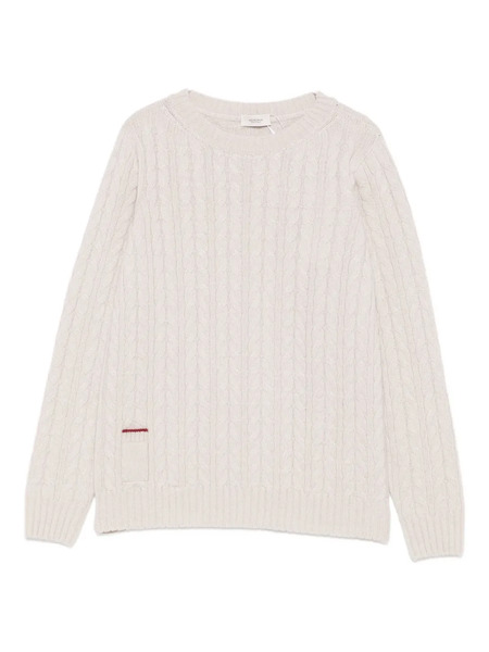  Agnona Pocket-detail Sweater - Neutrals 