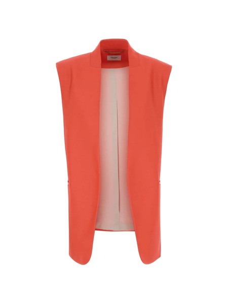  Agnona Sleeveless Vest - Red 