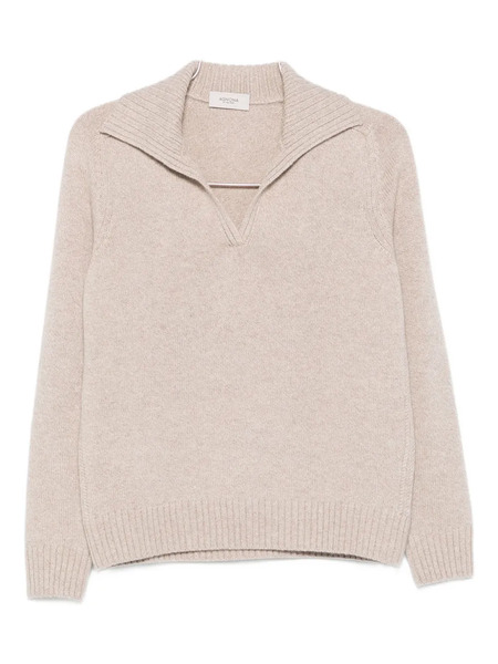  Agnona Turtleneck Collar Sweater - Neutrals 