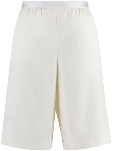  Agnona Wool Shorts - White 