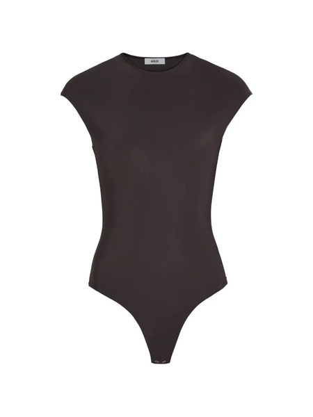  Agolde Agata Sleeveless Bodysuit - Brown 