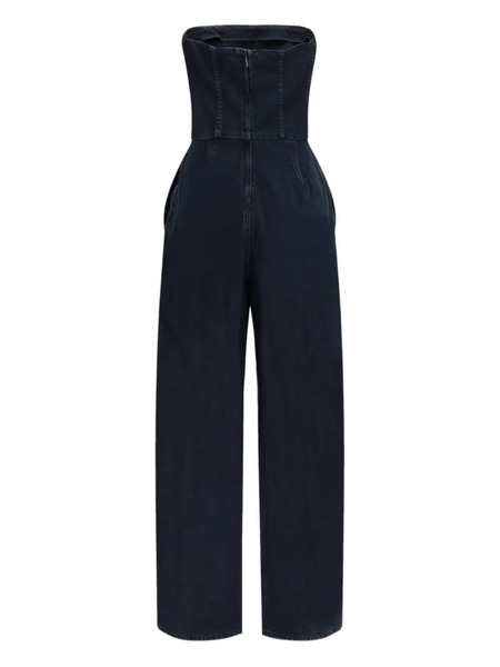  Agolde Agyness Strapless Jumpsuit - Blue 