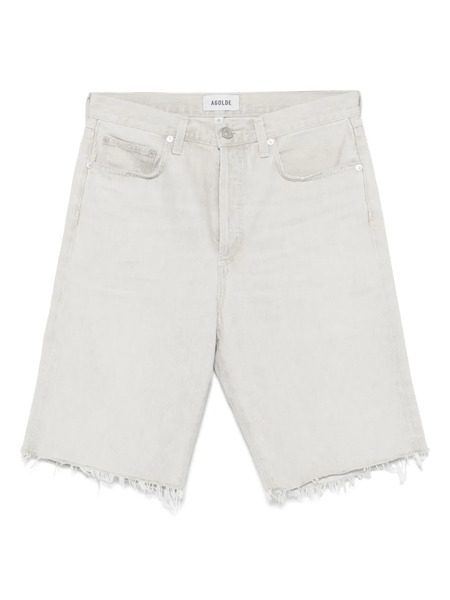  Agolde Cotton Shorts - Grey 