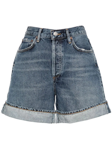  Agolde Dame Denim Shorts - Blue 