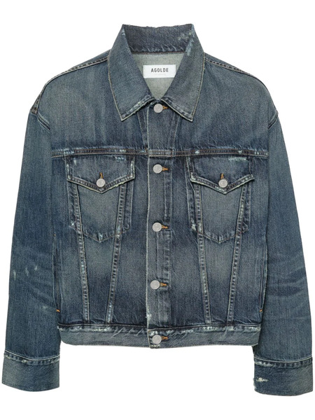  Agolde Dorian Denim Jacket - Blue 
