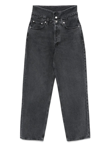  Agolde Echo Tapered Jeans - Grey 