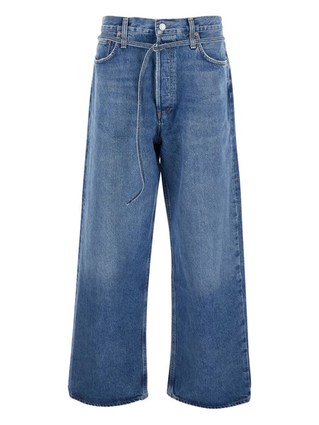  Agolde Emmi Belted Jeans - Blue 