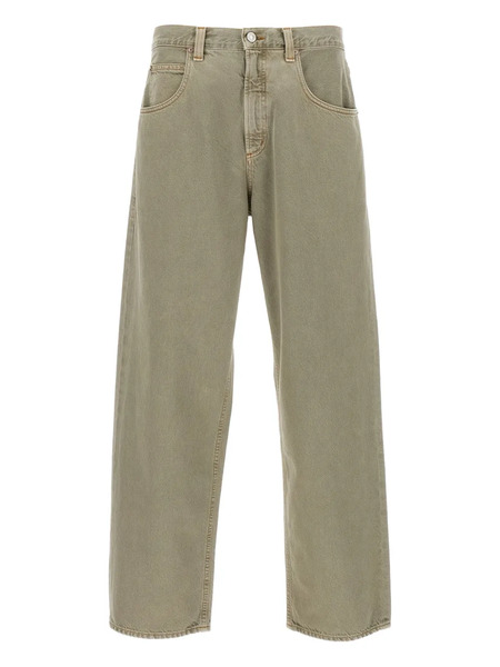  Agolde Faded Five-pocket Jeans - Green 
