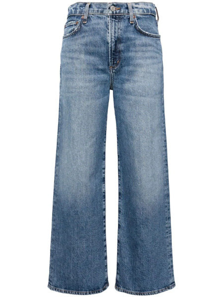  Agolde Harper Cropped Jeans - Blue 