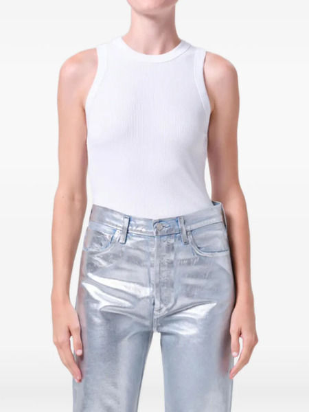  Agolde Leigh Tank Top - White 