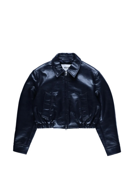  Agolde Nahla Cropped Jacket - Blue 