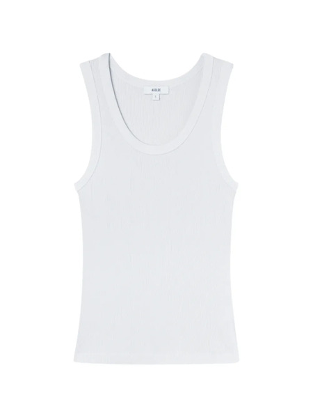  Agolde Poppy Tank Top - White 